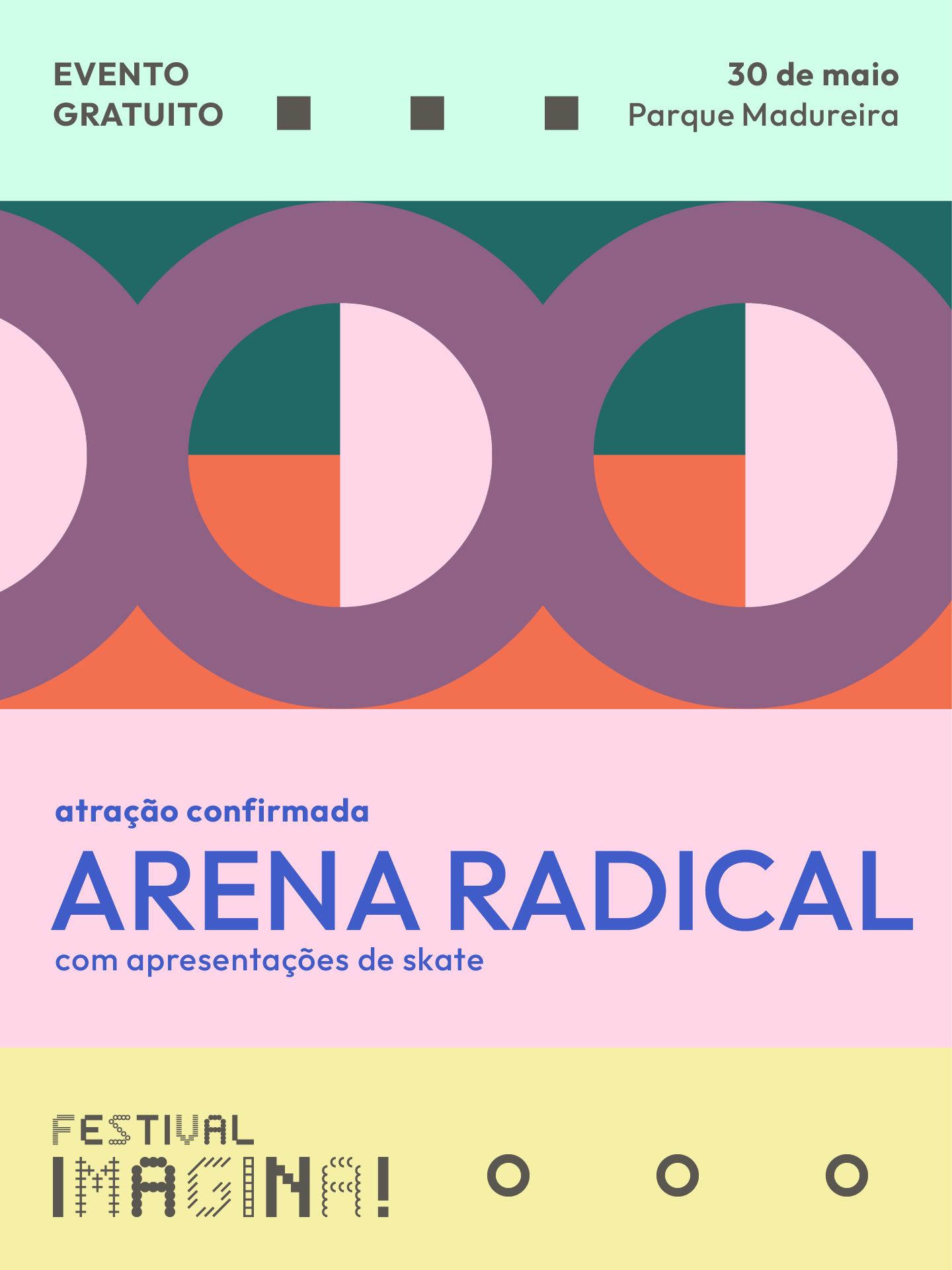 Cartaz da Arena Radical.